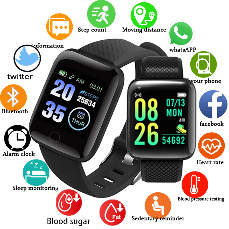 Jewelry With Watches - 116plus Smart Watch Men Women Bluetooth