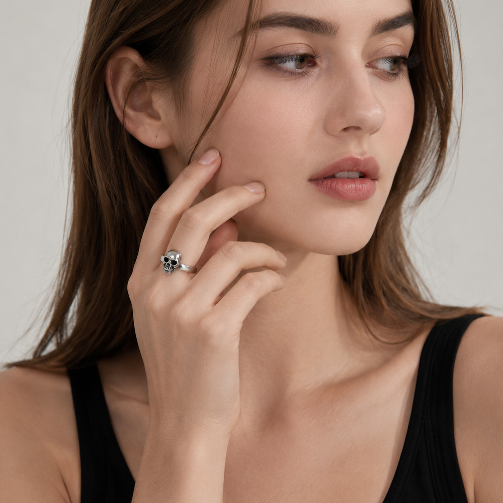 Ring Skull Europe Rebel Steet  - огляд і ціна Gothic Skull Ring