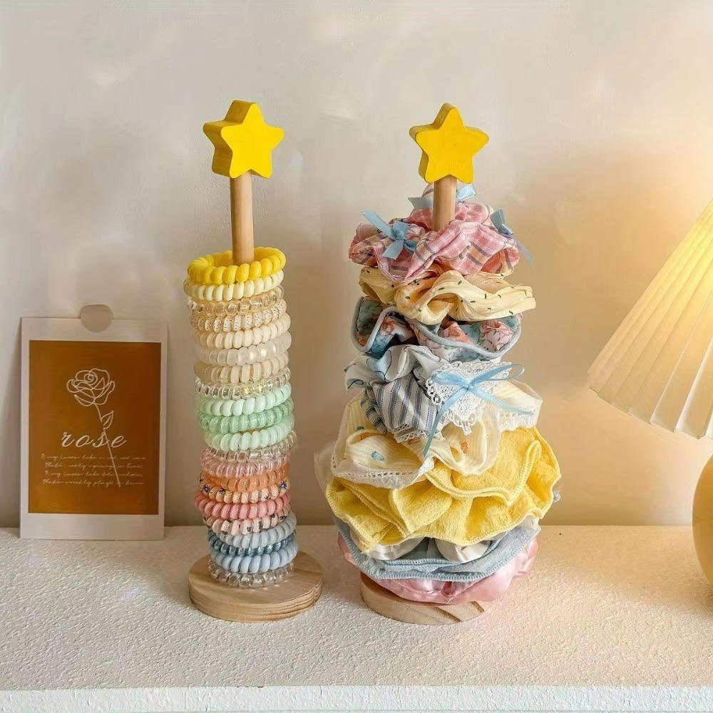 Wood Desktop Hair Rope Holder  - огляд і ціна Jewelry Y Watches
