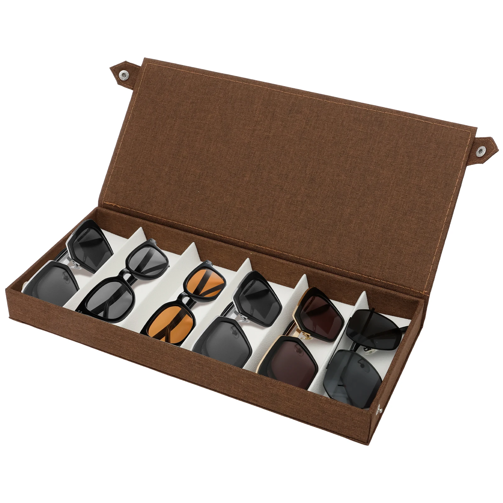 6 Slots Sunglasses Storage Box - огляд і ціна Jewelry Eyewear Watches & Accessories