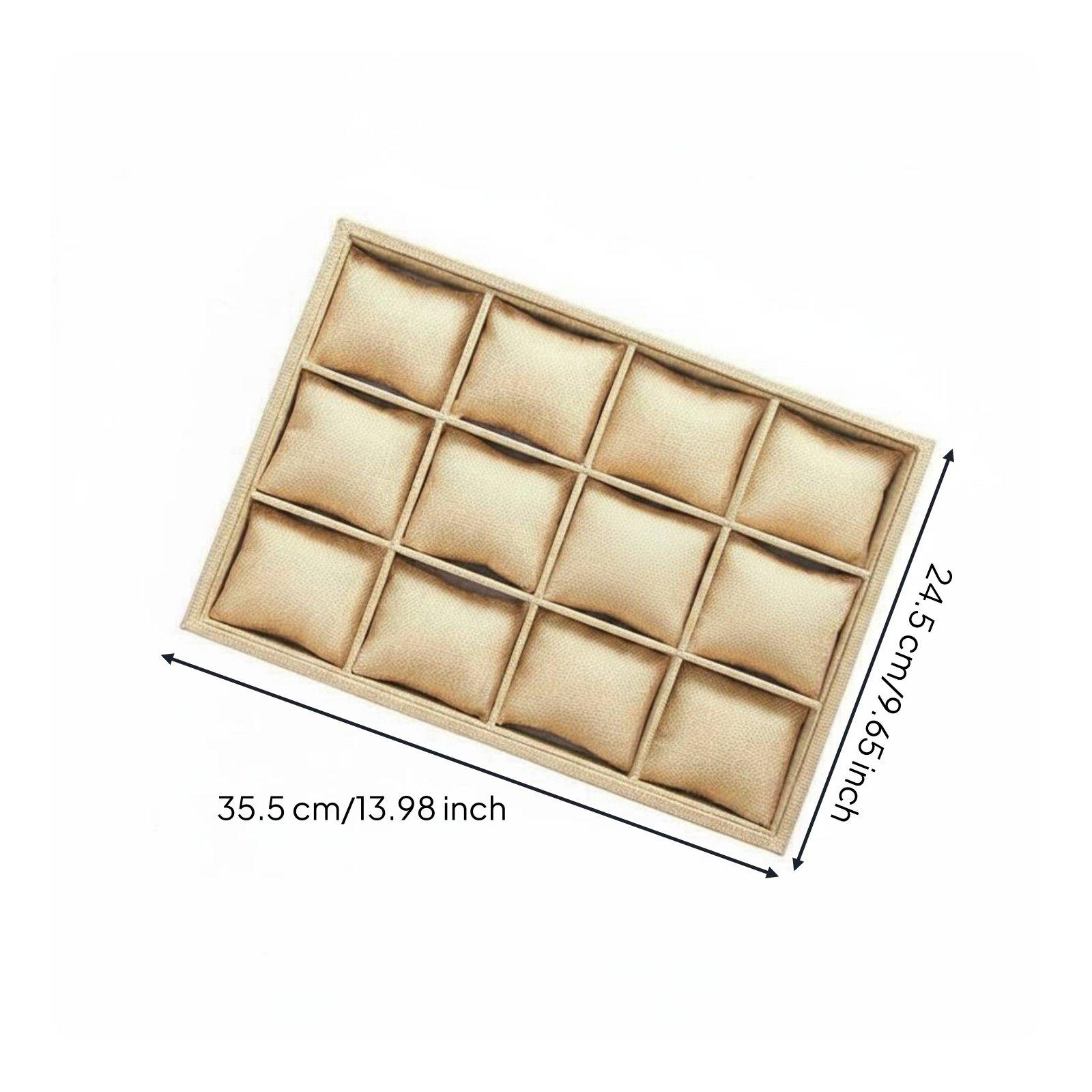 Linen Fabric Jewelry Holder Op - огляд і ціна Jewelry Box Watches Bracelets