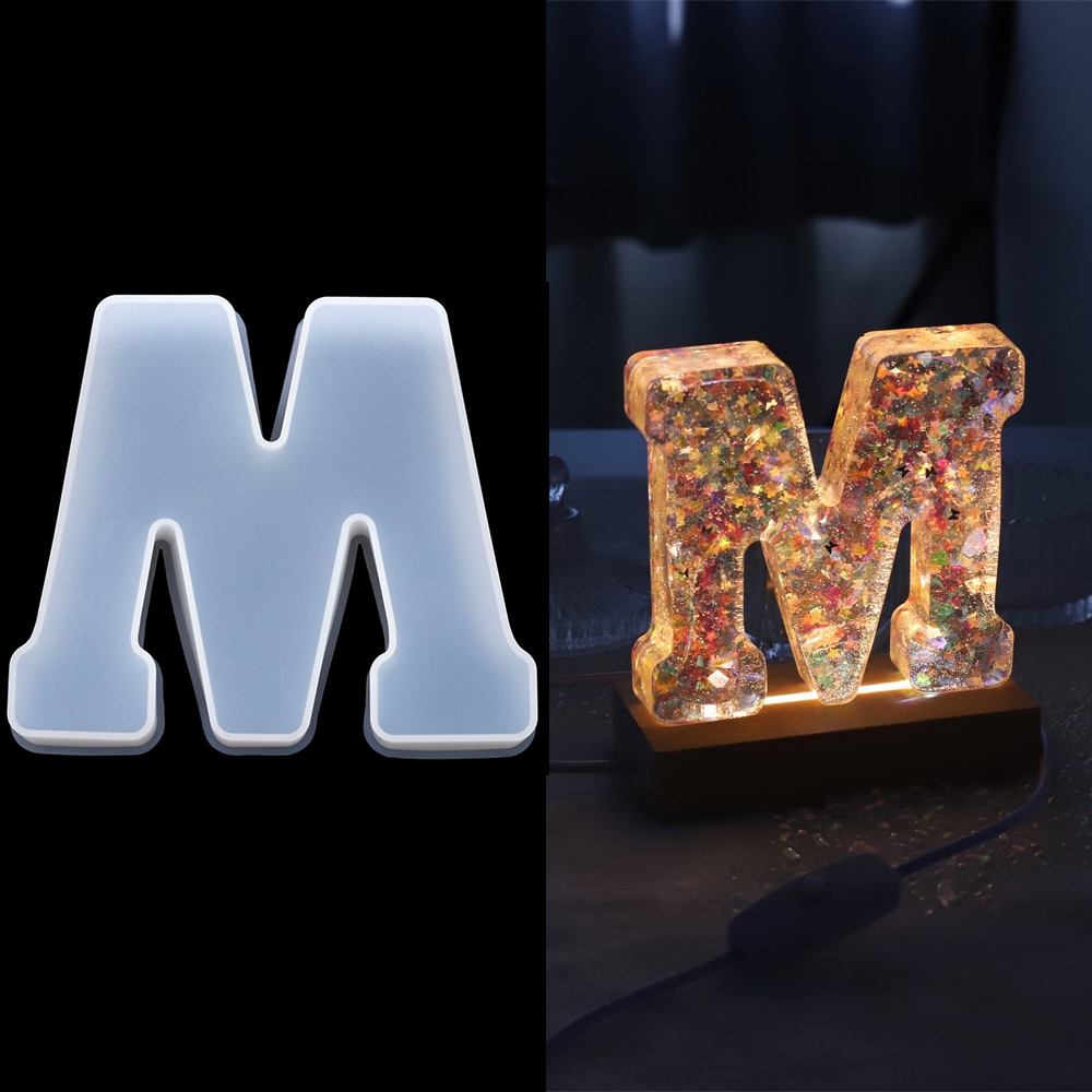 3Sizes A to Z Letter Silicone  - огляд і ціна Jewelry Quotes