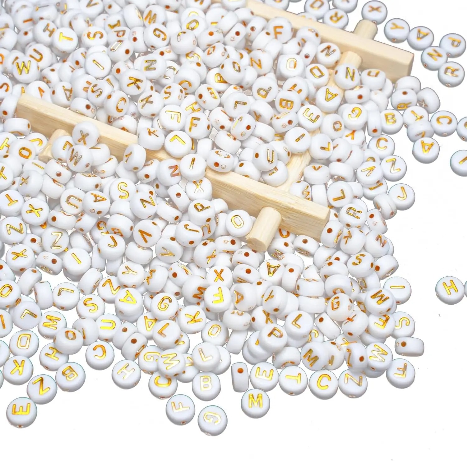 1000 Letter Beads White Circul - огляд і ціна Jewelry Quotes