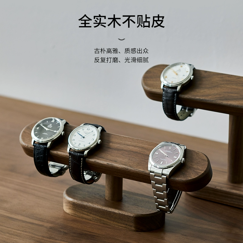 Black Walnut Wood Watch Holder - огляд і ціна Jewelry Bracelet Watches