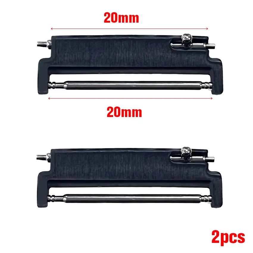 2pcs/lot Metal Adapters 20mm t - огляд і ціна Jewelry Stores Watches