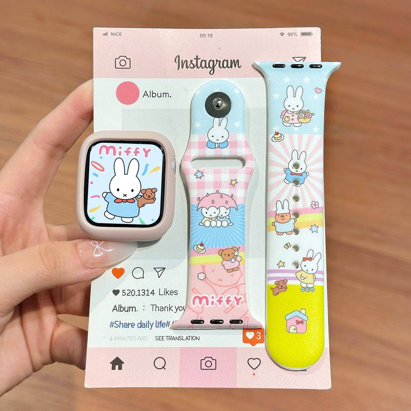 Dopamine Color Miffy Silicone  - огляд і ціна Jewelry Bracelet Watches