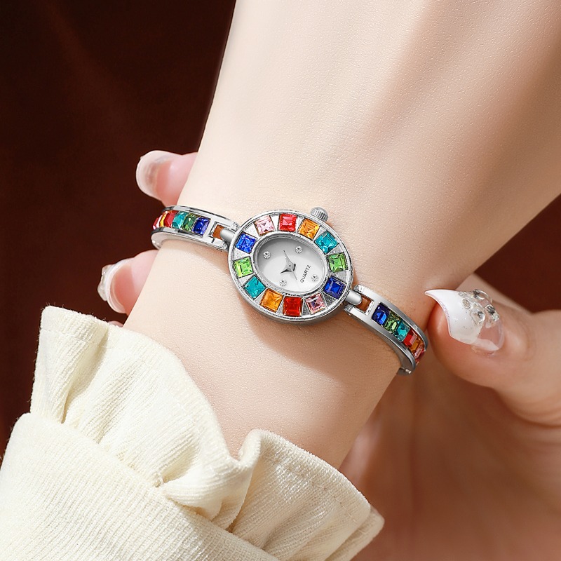 2pcs Elegant Colorful Rhinesto - огляд і ціна Jewelry Box Watches Bracelets