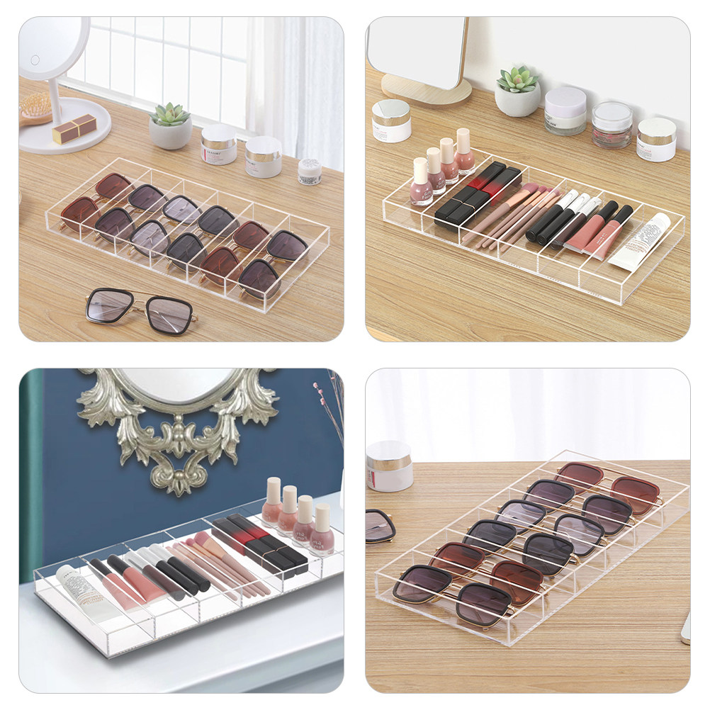 Clear Acrylic Sunglasses Tray  - огляд і ціна Jewelry With Watches