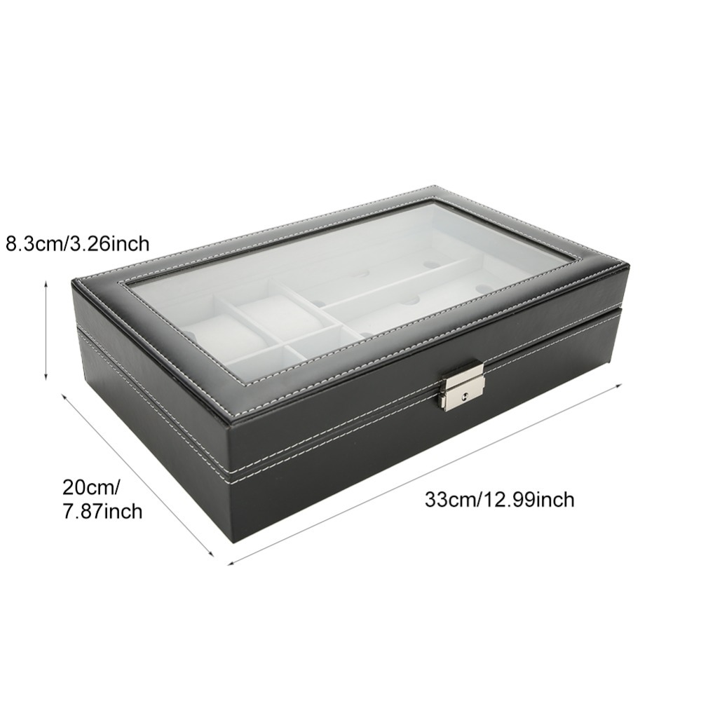 High Grade PU Leather Storage  - огляд і ціна Jewelry Eyewear Watches & Accessories