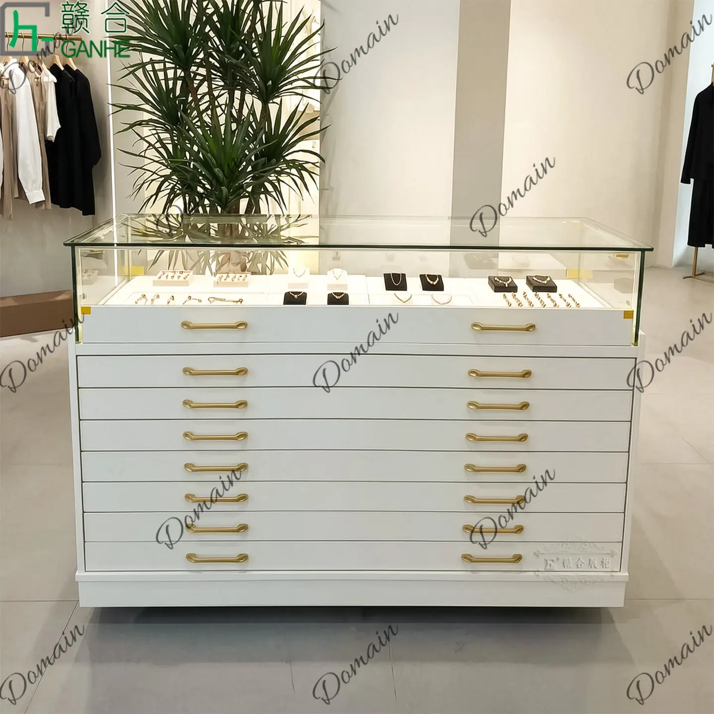 81 N Light luxury glass displa - огляд і ціна Jewelry With Watches
