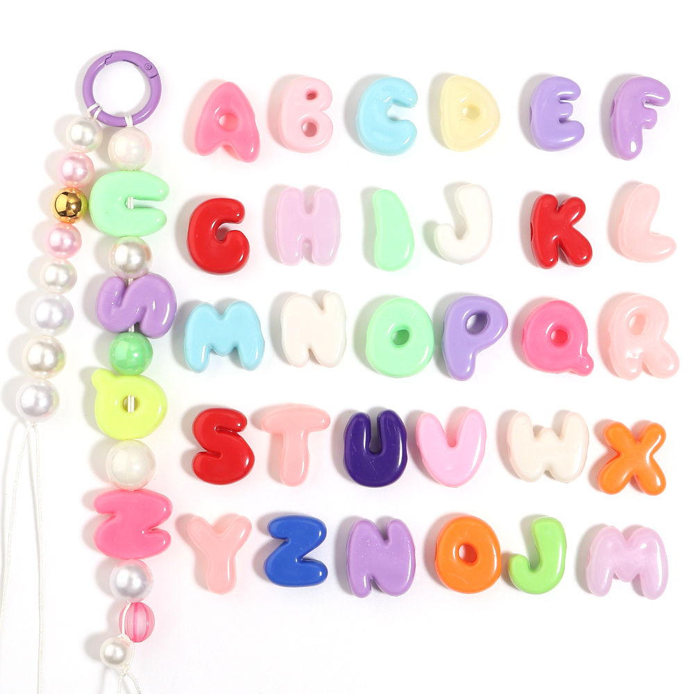 20-30pcs Acrylic English Alpha - огляд і ціна Jewelry Quotes
