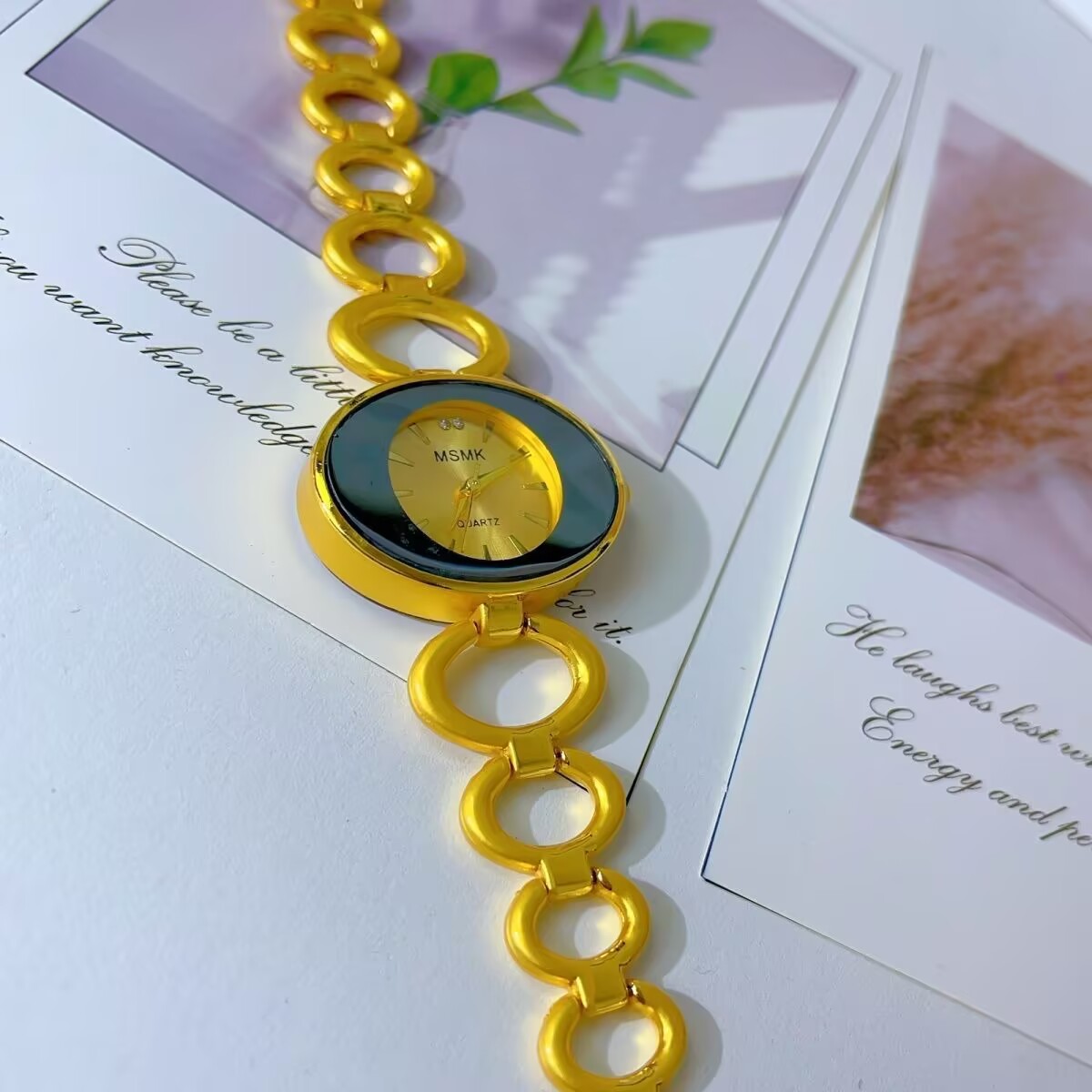 New American 24K Gold Plated W - огляд і ціна Jewelry With Watches