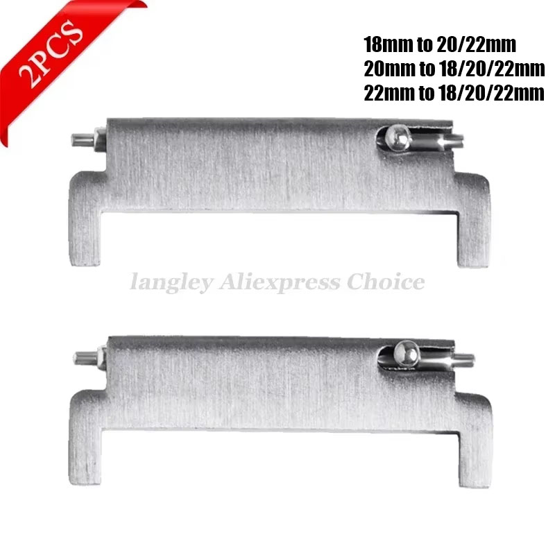 2pcs Watch Band Adapters 20mm  - огляд і ціна Jewelry Stores Watches